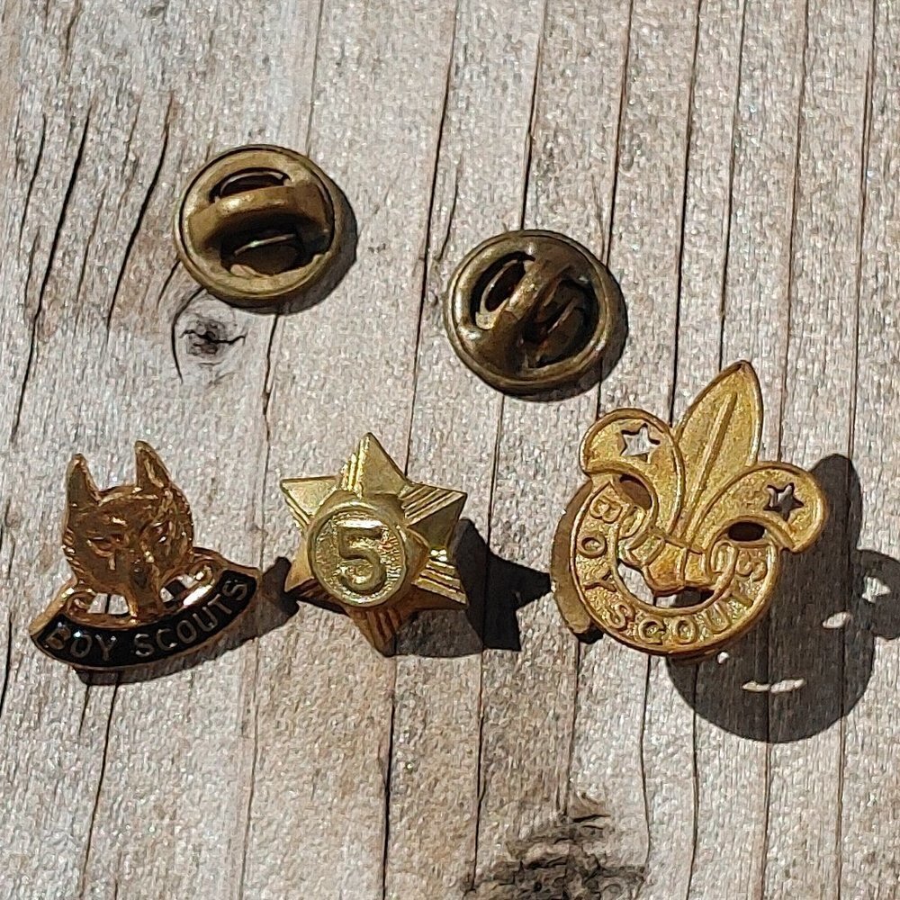 Lot of Vintage Boy Scouts Pins